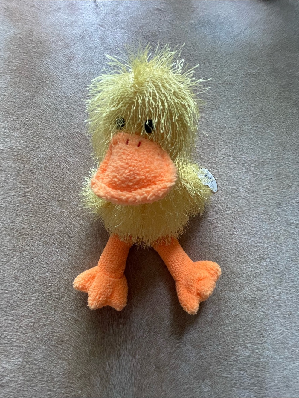 Ty Beanie Baby Yellow Duck Punkies Plush